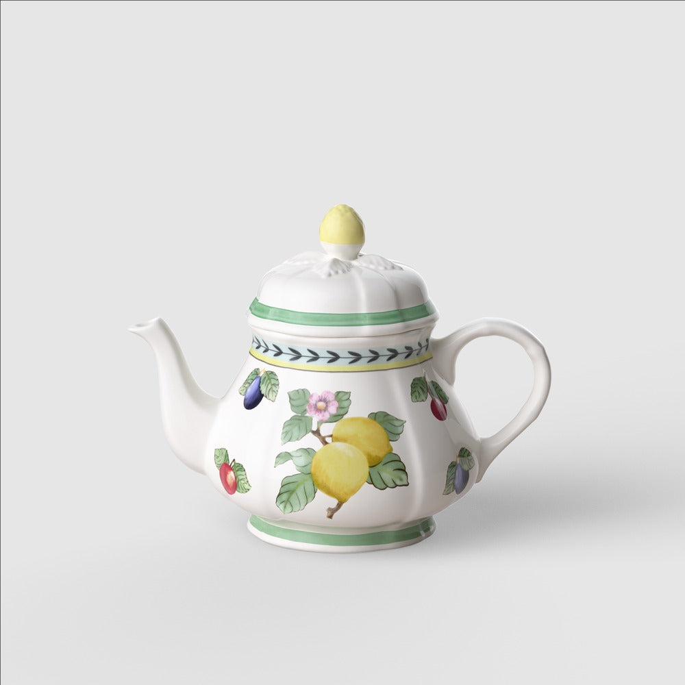 90 cl - French Garden Fleurence Premium Porcelain Teapot