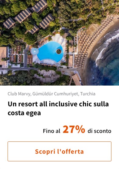 Un resort all inclusive chic sulla costa egea