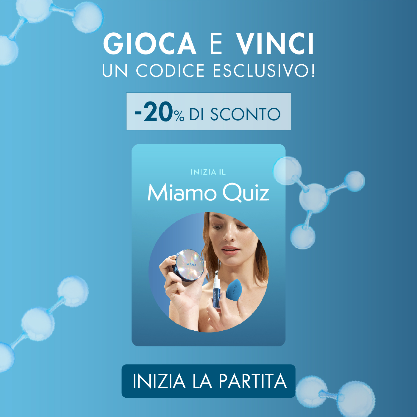 Miamo quiz game gioca e vinci il 20% di sconto