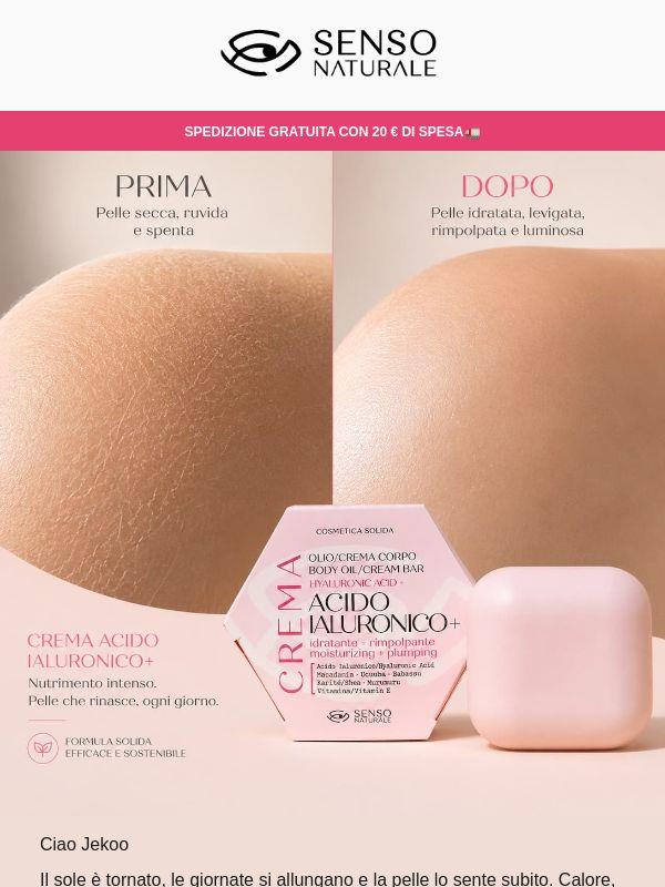 Prima che il sole faccia i danni suoi… -15% 💧 sui best-seller