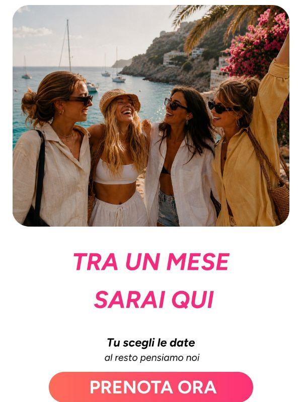 TRA UN MESE SARAI QUI 🌴