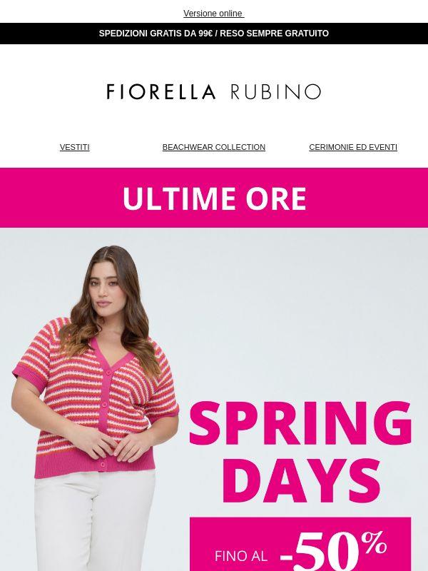 SPRING DAYS ☎️ ULTIME ORE