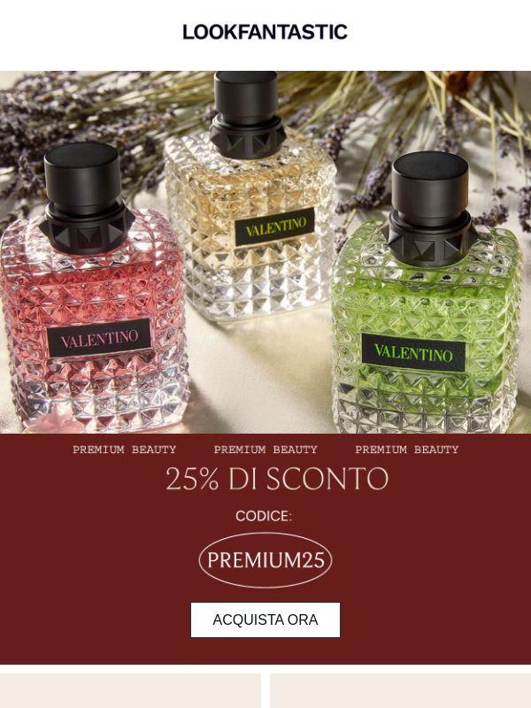 -25% esclusivo sui brand di lusso