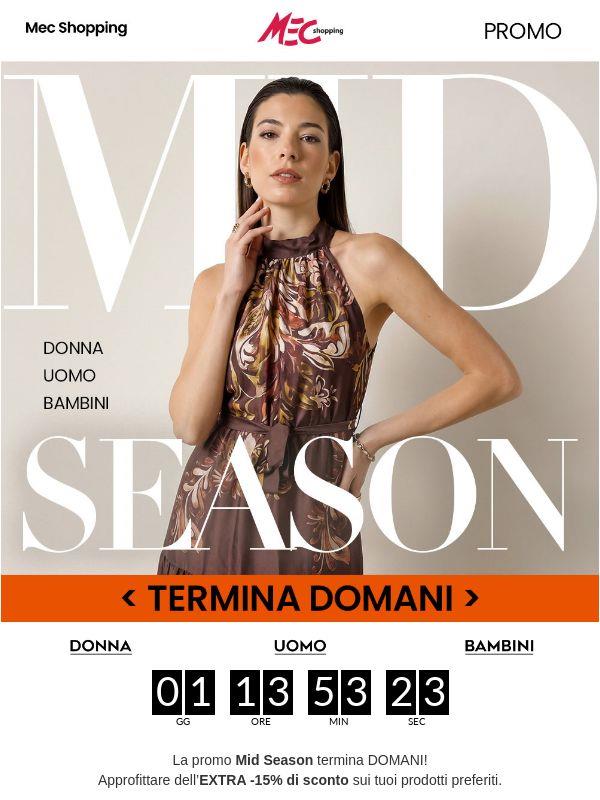 Scade DOMANI ⏰ Mid Season