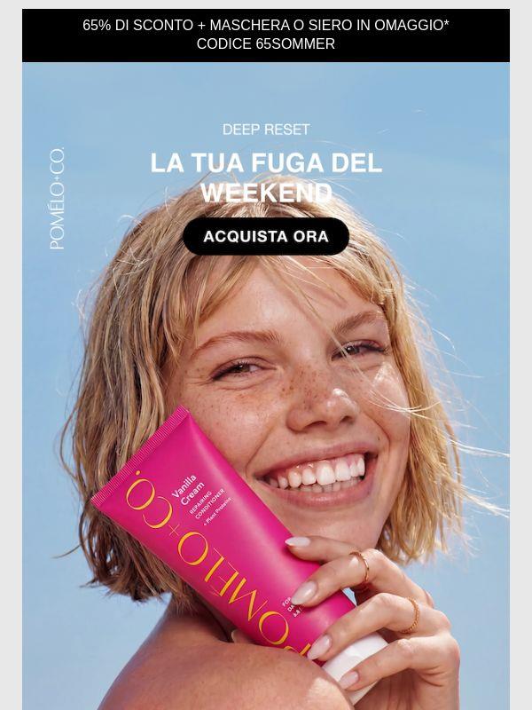 Valigia pronta, capelli curati. 🌊