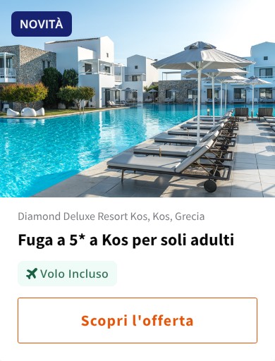 Fuga a 5* a Kos per soli adulti