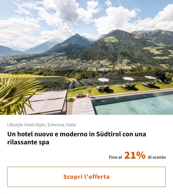 Un hotel nuovo e moderno in Südtirol con una rilassante spa