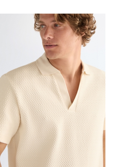 Relaxed Polo Sweater