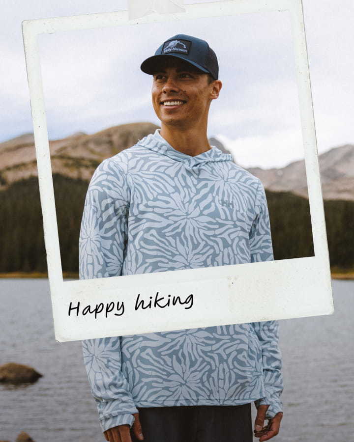 Happy hiking