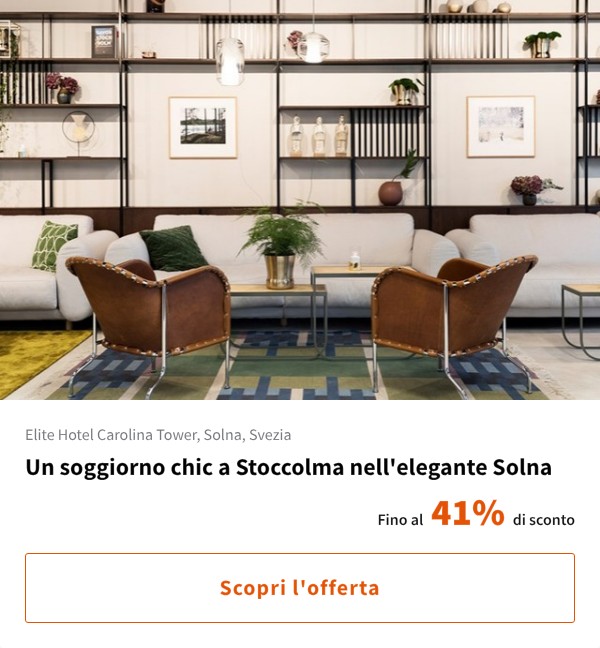 Un soggiorno chic a Stoccolma nell'elegante Solna