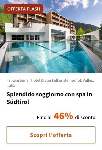 Splendido soggiorno con spa in Südtirol