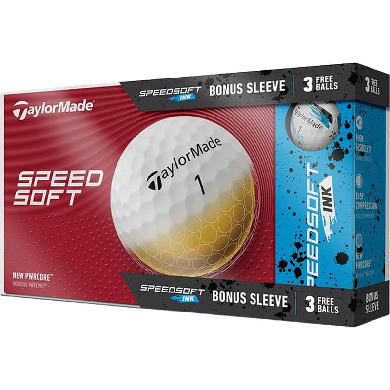 Palline da golf SpeedSoft - Confezione da 12 + 3 in omaggio