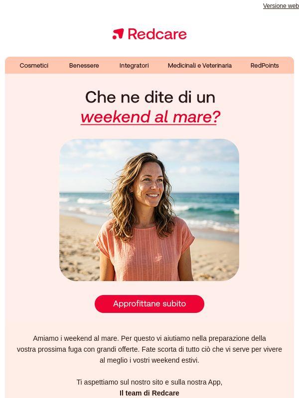 Tutto quello che vi serve per un weekend al mare. 🏖️