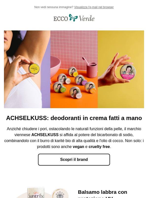 😍 Ascelle felici con ACHSELKUSS