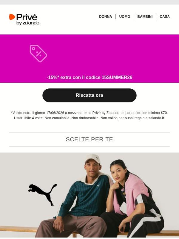 Le Offerte estive sbarcano con il 15% extra di sconto 🏝️