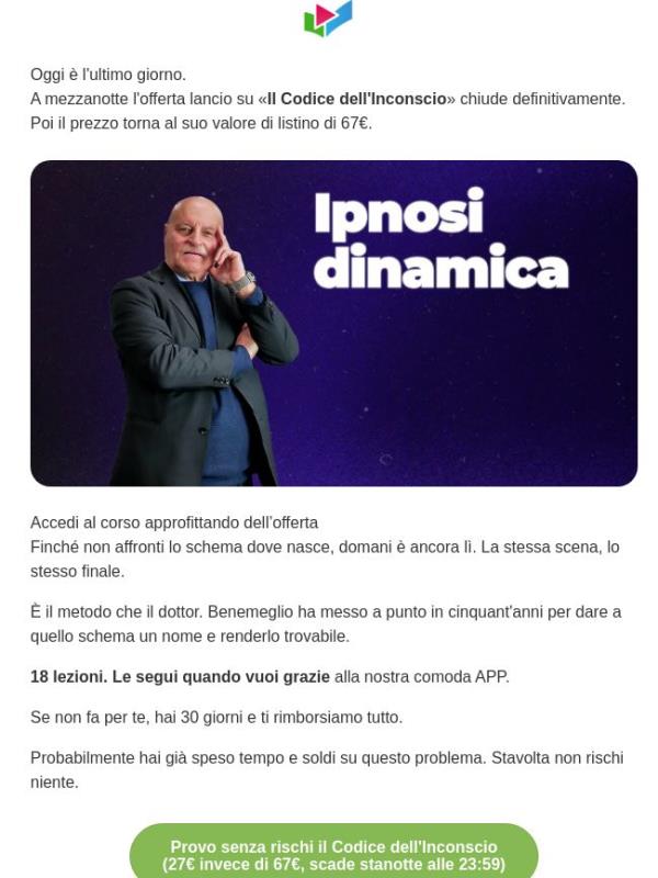 Il Codice dell'Inconscio (offerta in scadenza)