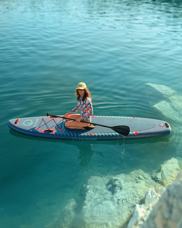TSUNAMI Tavola SUP gonfiabile touring 350 cm Allround unisex stabile multicolore