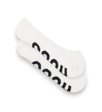 Set 2 Paia di Calzini Logo bianco
