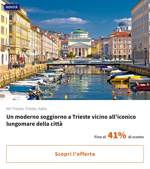 Un moderno soggiorno a Trieste vicino all'iconico lungomare della città
