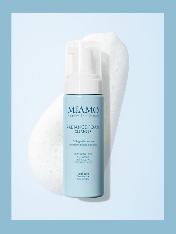 radiance foam cleanser