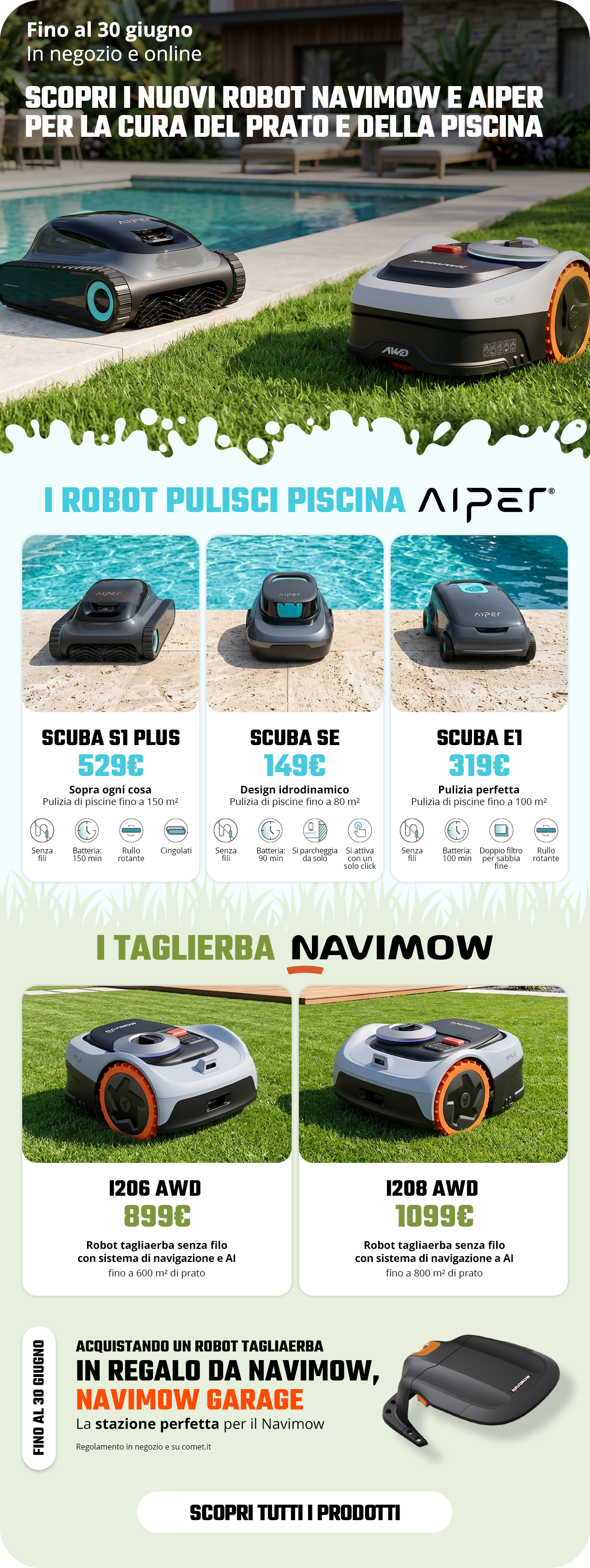 Robot Navimow Aiper