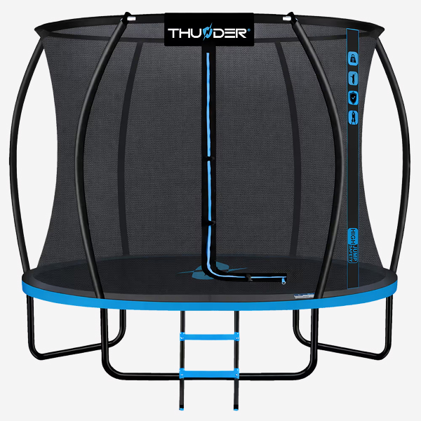 THUNDER Trampolino da giardino per bambini Inside Ultra 6FT 183CM blu