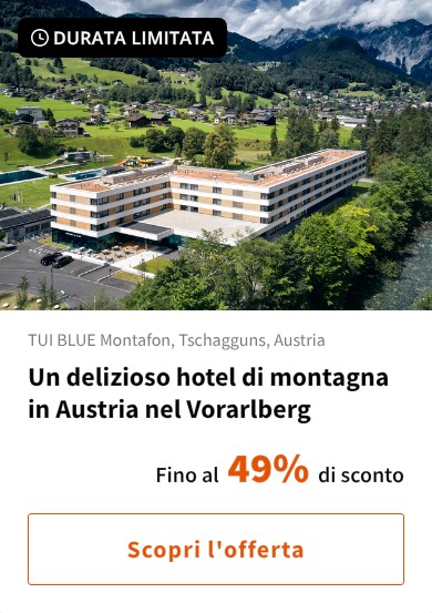 Un delizioso hotel di montagna in Austria nel Vorarlberg