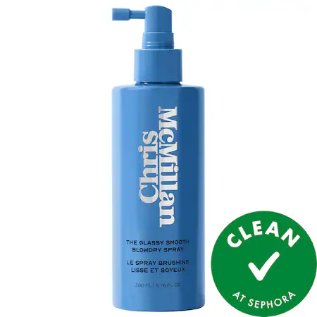 The Glassy Smooth Blowdry Spray for Frizz