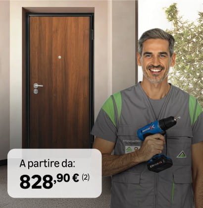 Pacchetto installazione porte a partire da 828,90 &euro;