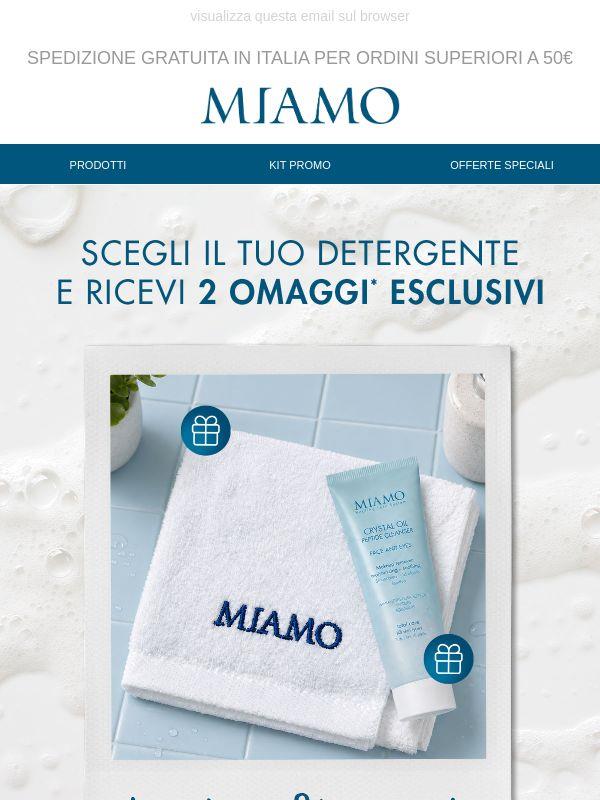 🫧 Doppia detersione: scegli il protocollo più adatto alla tua pelle! Ti aspettano 2 omaggi!