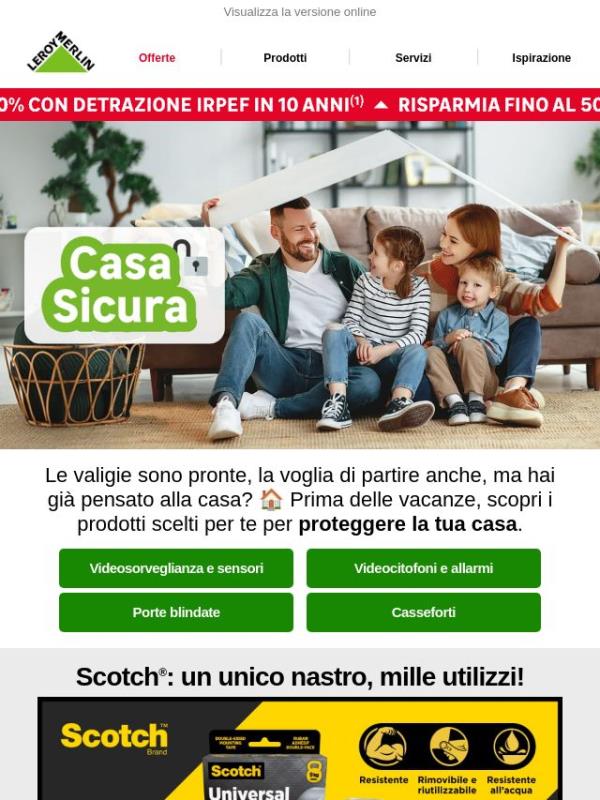 Hai già reso la tua casa sicura per le vacanze? 🔑