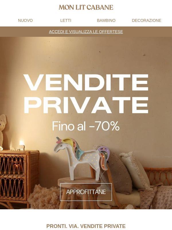 VENDITE PRIVATE: si comincia!
