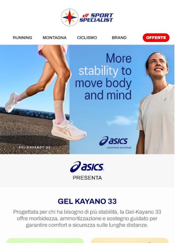 Scopri Asics Gel Kayano 33 🏃‍♂️