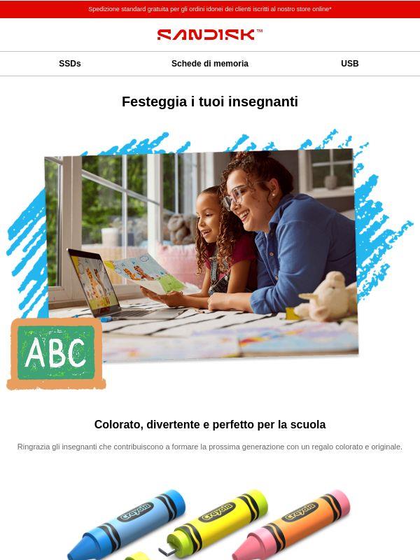 Festeggia i tuoi insegnanti con le soluzioni di archiviazione Crayola
