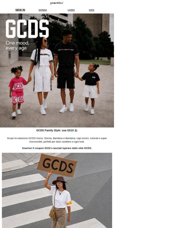 GCDS SS10: stile per tutta la famiglia🌈