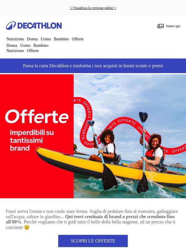 Offerte per l'estate? Sì, grazie!