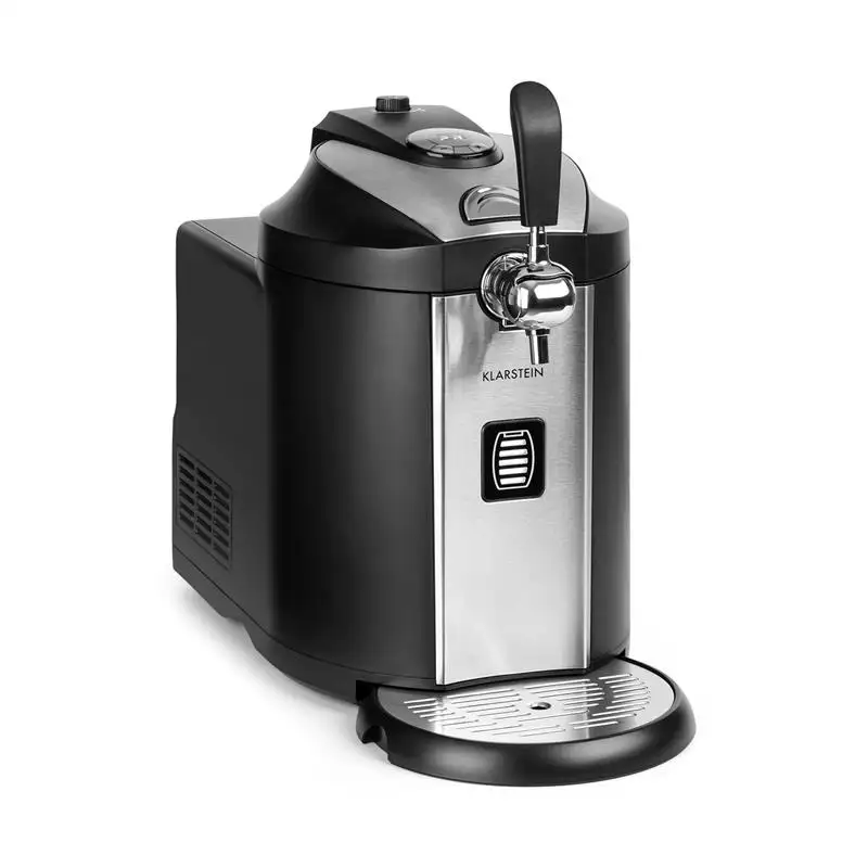 Beerkules impianto per spillare birra fusti da 5l | compressore | 120W nero
