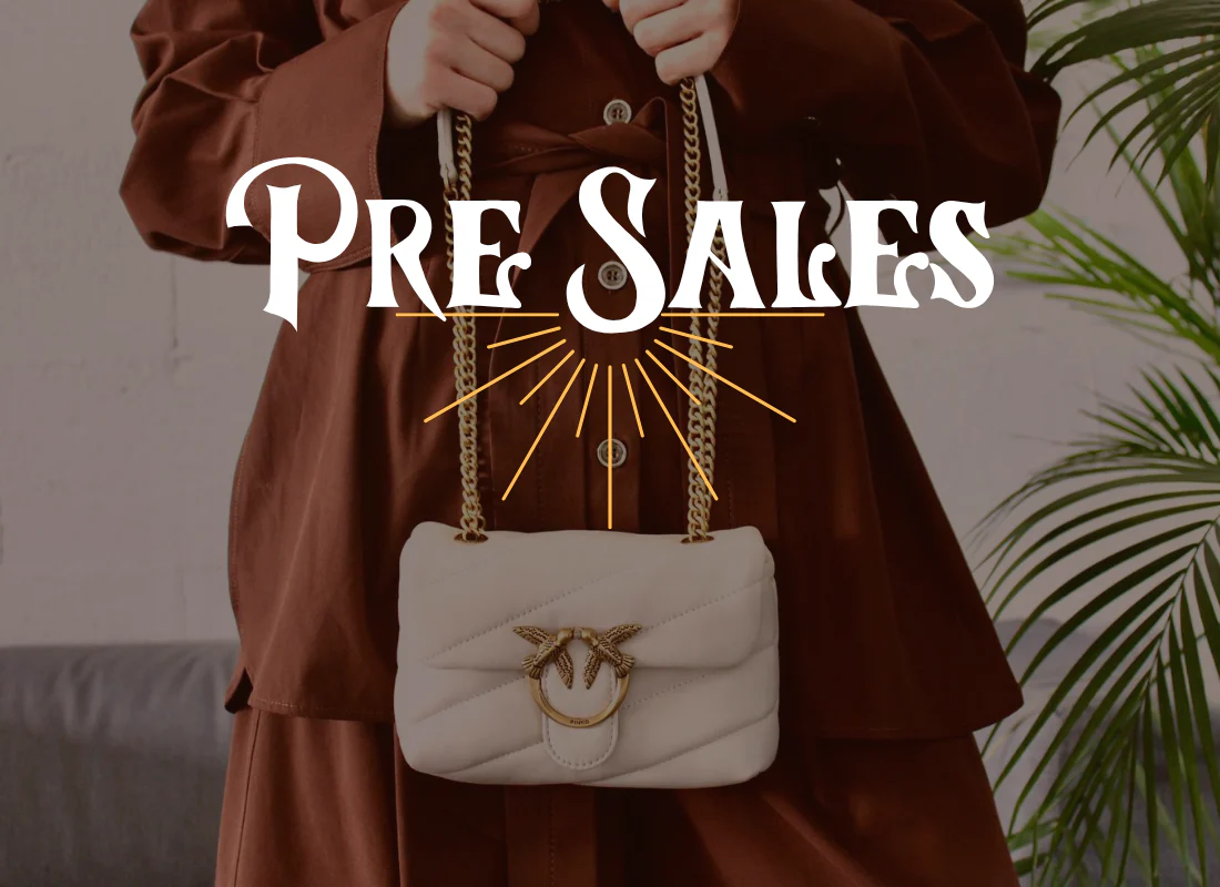 Pre sales - sconti fino al 30%