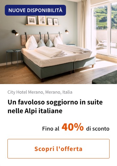 Un favoloso soggiorno in suite nelle Alpi italiane