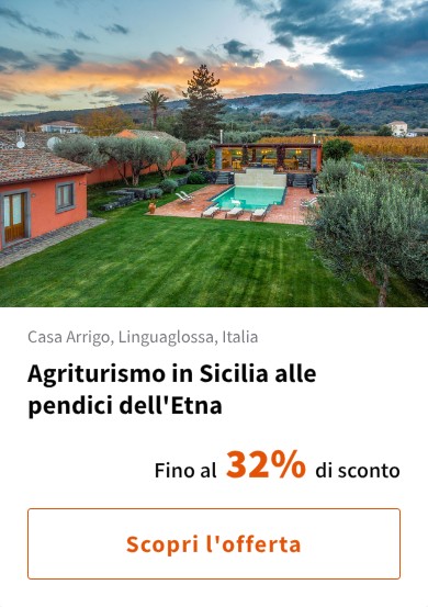Agriturismo in Sicilia alle pendici dell'Etna