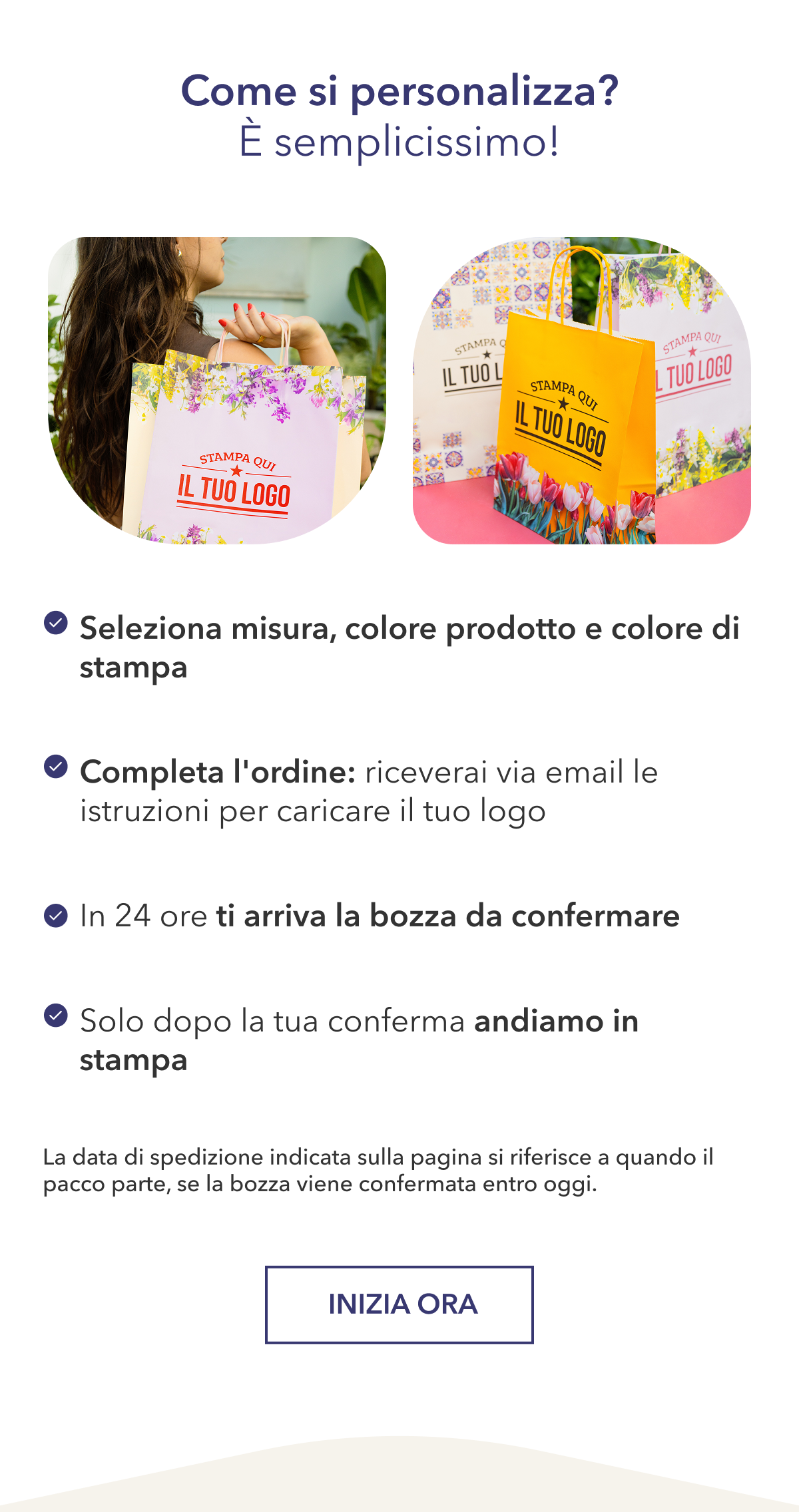 COme si personalizza? Inizia ora