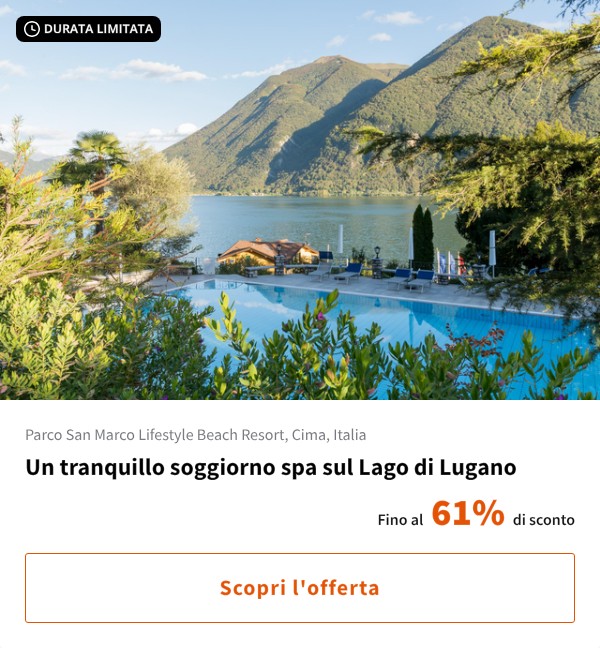 Un tranquillo soggiorno spa sul Lago di Lugano