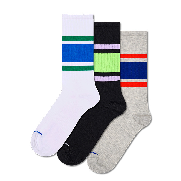 Confezione da 3 paia di calzini Simple Stripe