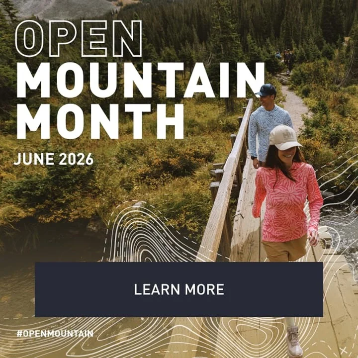 Open Mountain Month - June 2026 - Learn More