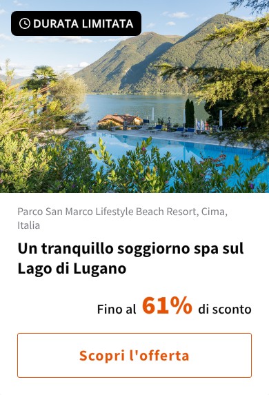 Un tranquillo soggiorno spa sul Lago di Lugano