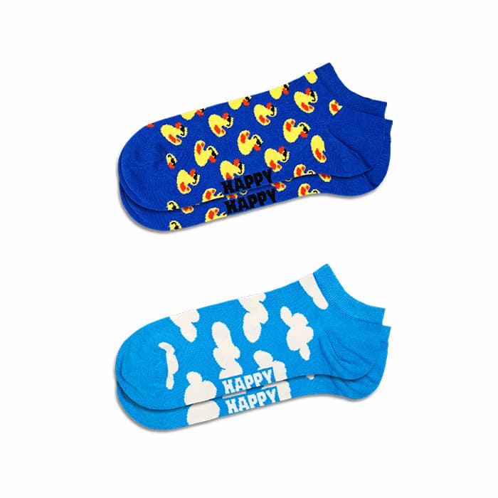Confezione da 2 paia di calzini bassi Rubber Duck