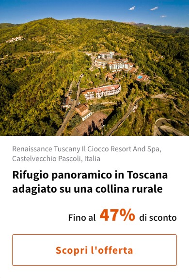 Rifugio panoramico in Toscana adagiato su una collina rurale
