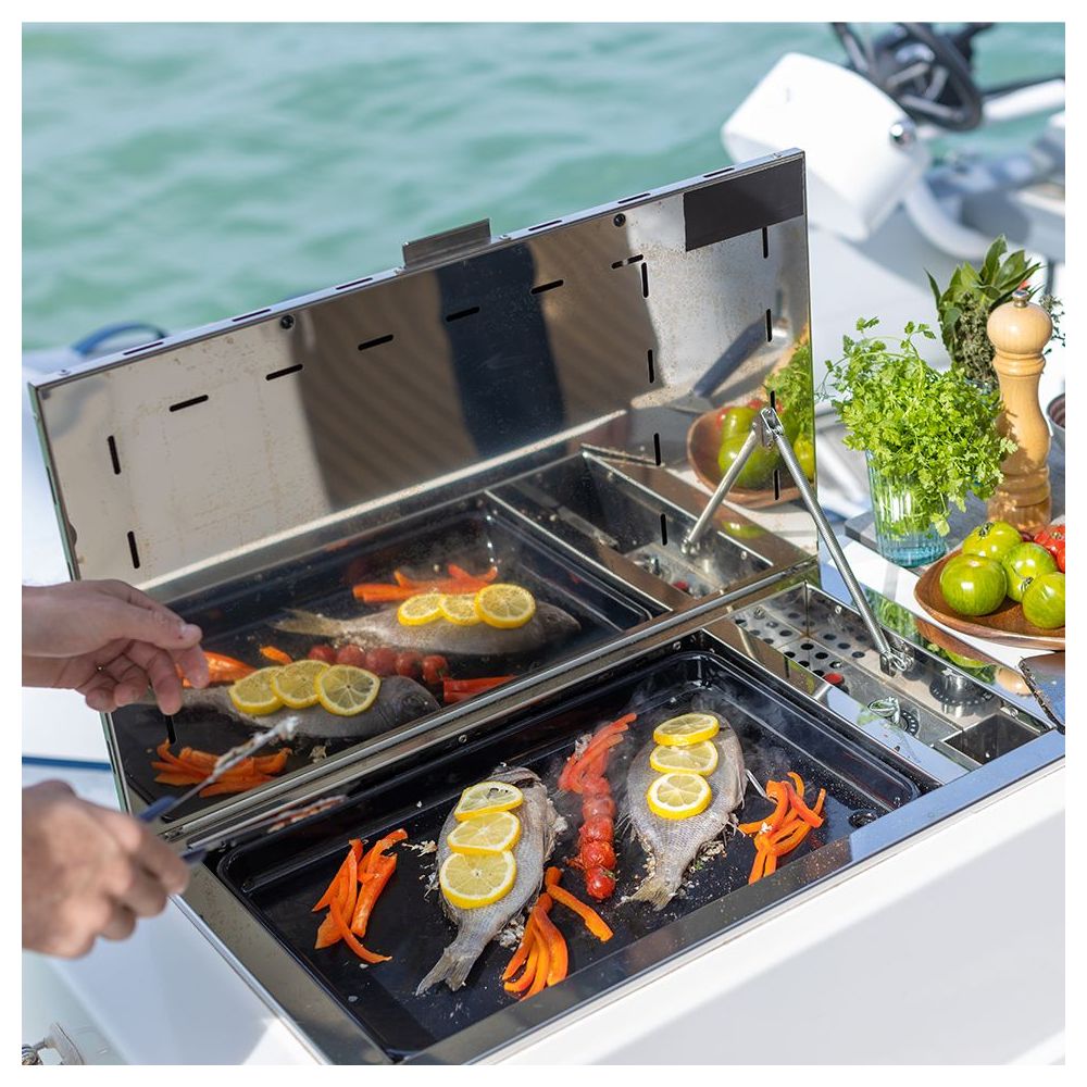 Barbecue da barca