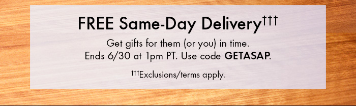 Free Same-Day Delivery