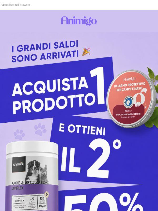 Acquista 1 Prodotto, ottieni il 2° al 50% di Sconto ⏰ Solo per 72 Ore